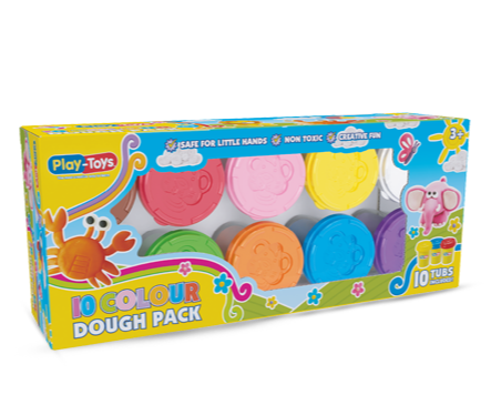 10 Color X30 gr <br> Asetatlı Kutu