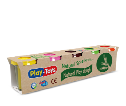  Natural 5x100 gr <br> Oyun Hamuru