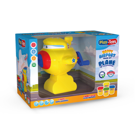 Happy Airport Plane <br> Dough Set