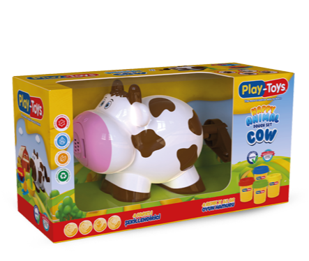 Happy Animal Cow <br> Dough Set