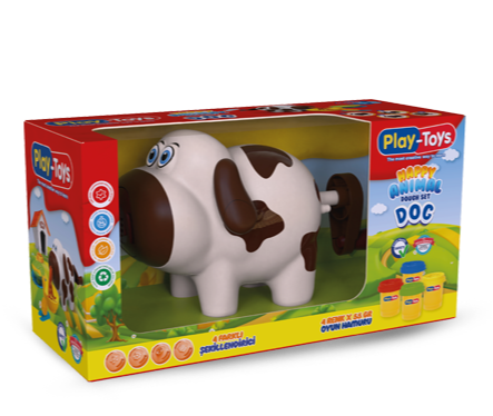  Happy Animal Dog <br> Dough Set