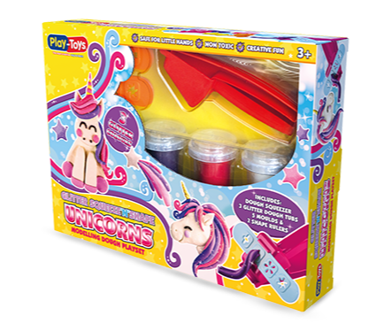 Glitter Squeeze And <br> Shape Unicorns