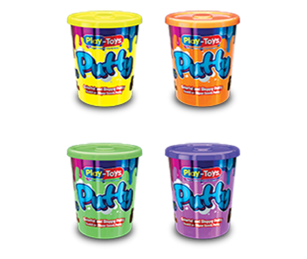 Renkli ve Süper Esnek<br>Putty 125gr