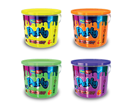 Renkli ve Süper Esnek<br>Putty 500gr