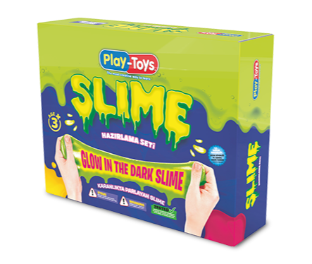  Karanlıkta Parlayan <br> Slime Seti