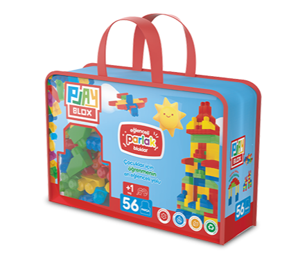 Parlak 56 Parça Blok Seti