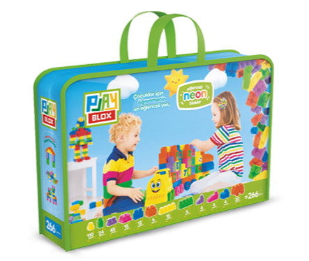 Neon 266 Parça Blok Seti