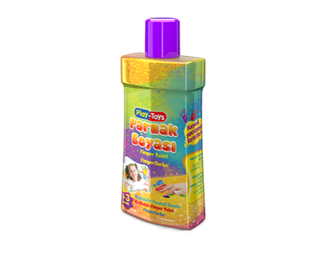 Yıkanabilir <br> Parmak Boyası