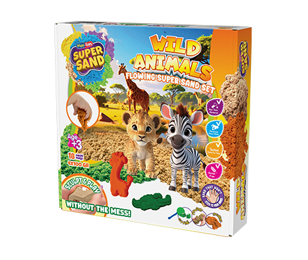 WILD ANIMALS SAND SET